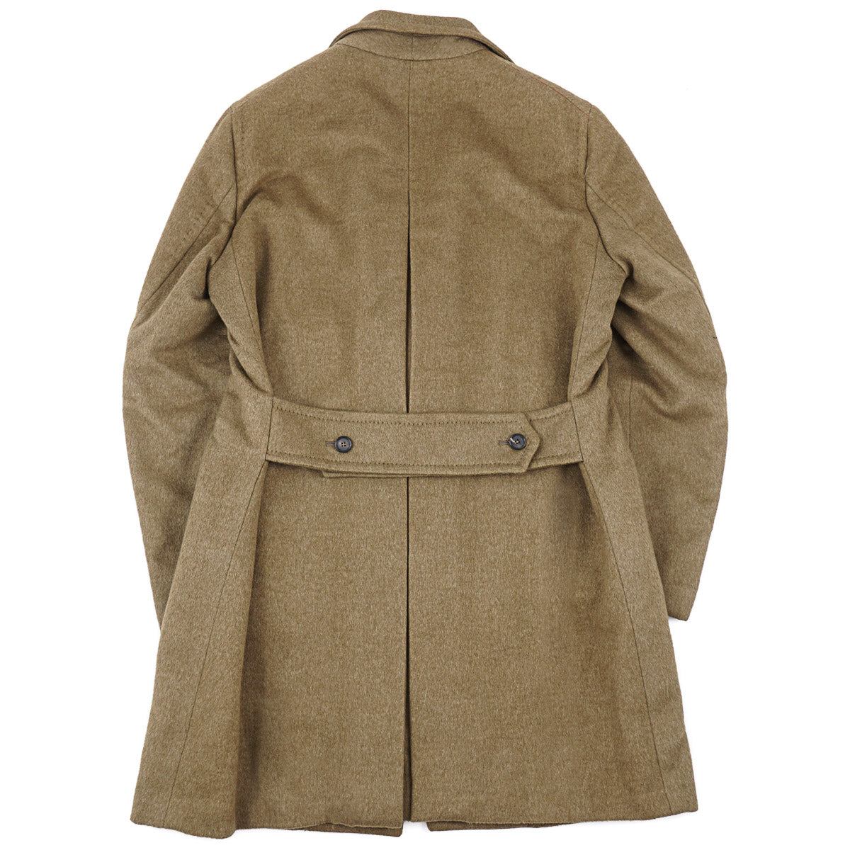 Isaia 'New Marshall' Plush Cashmere Overcoat
