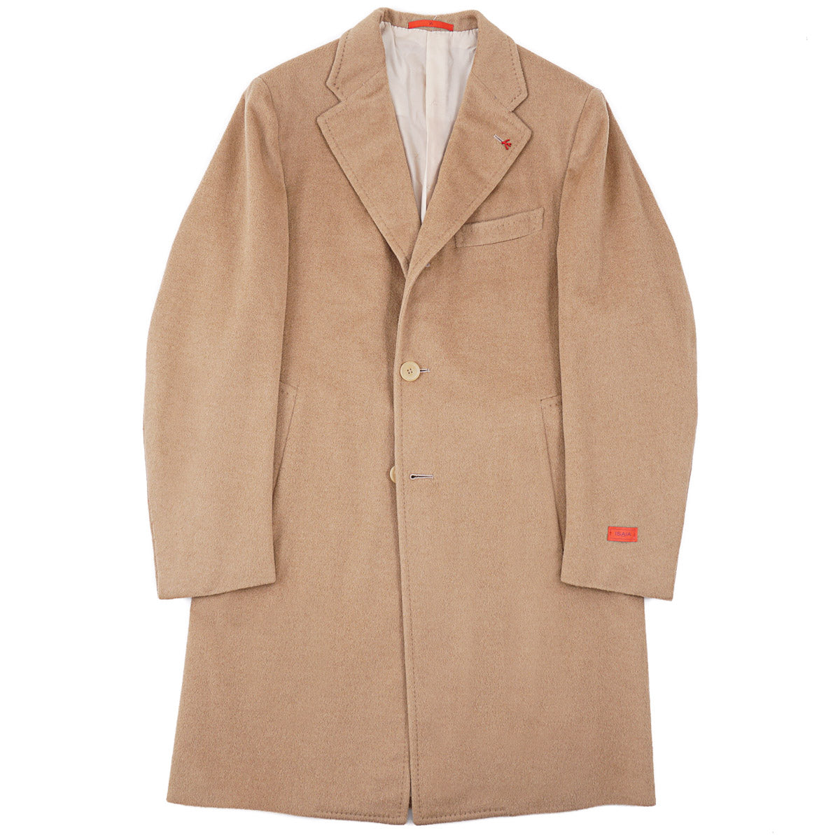 Isaia 'Ross' Soft Camelhair Overcoat - Top Shelf Apparel
