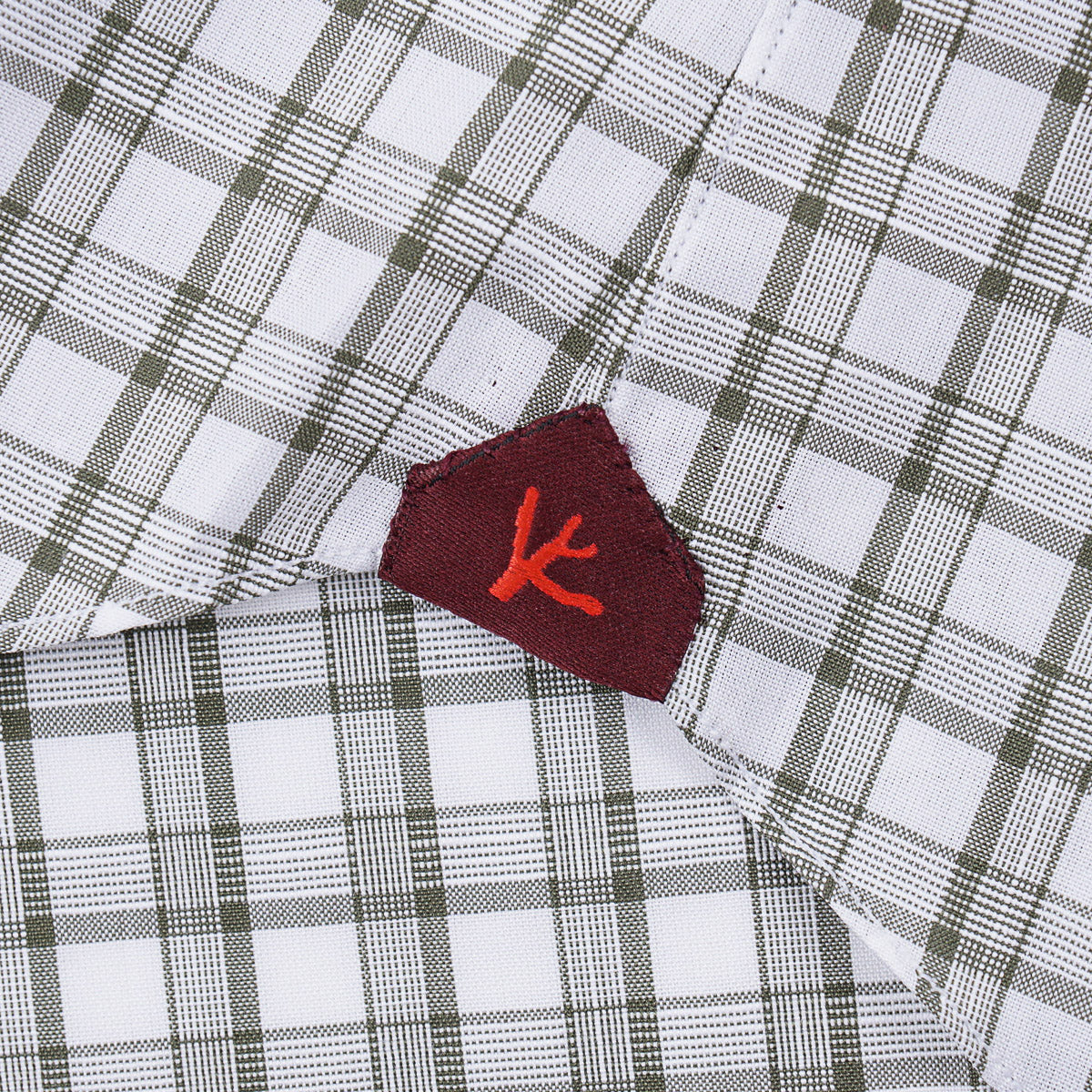 Isaia Short Sleeve Cotton Sport Shirt