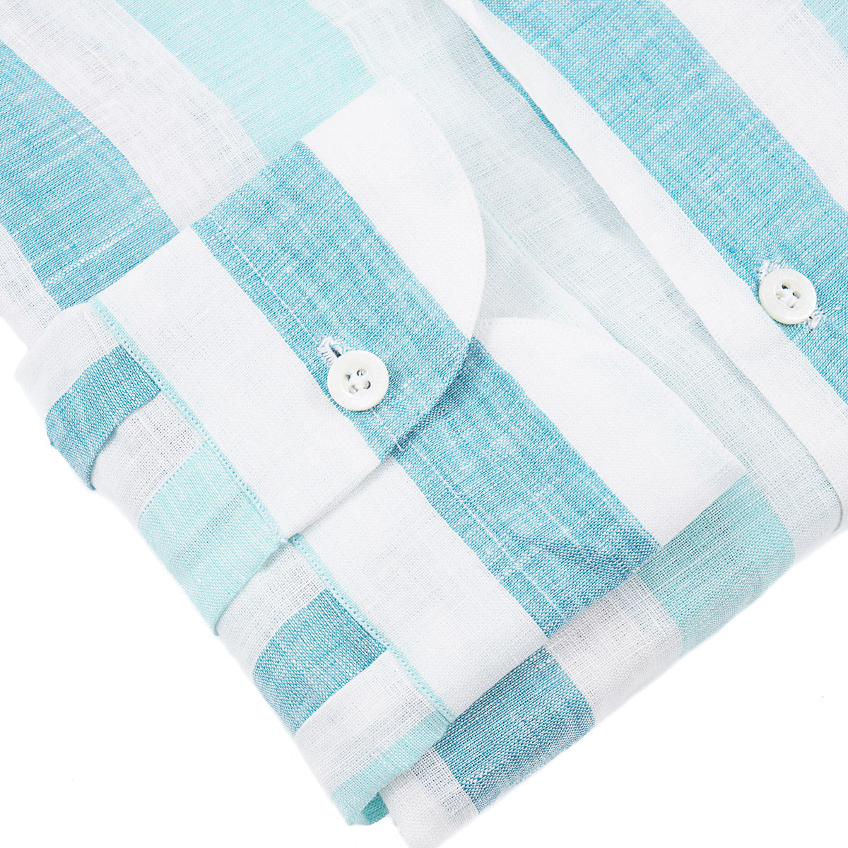 Isaia Linen Shirt with Camp Collar