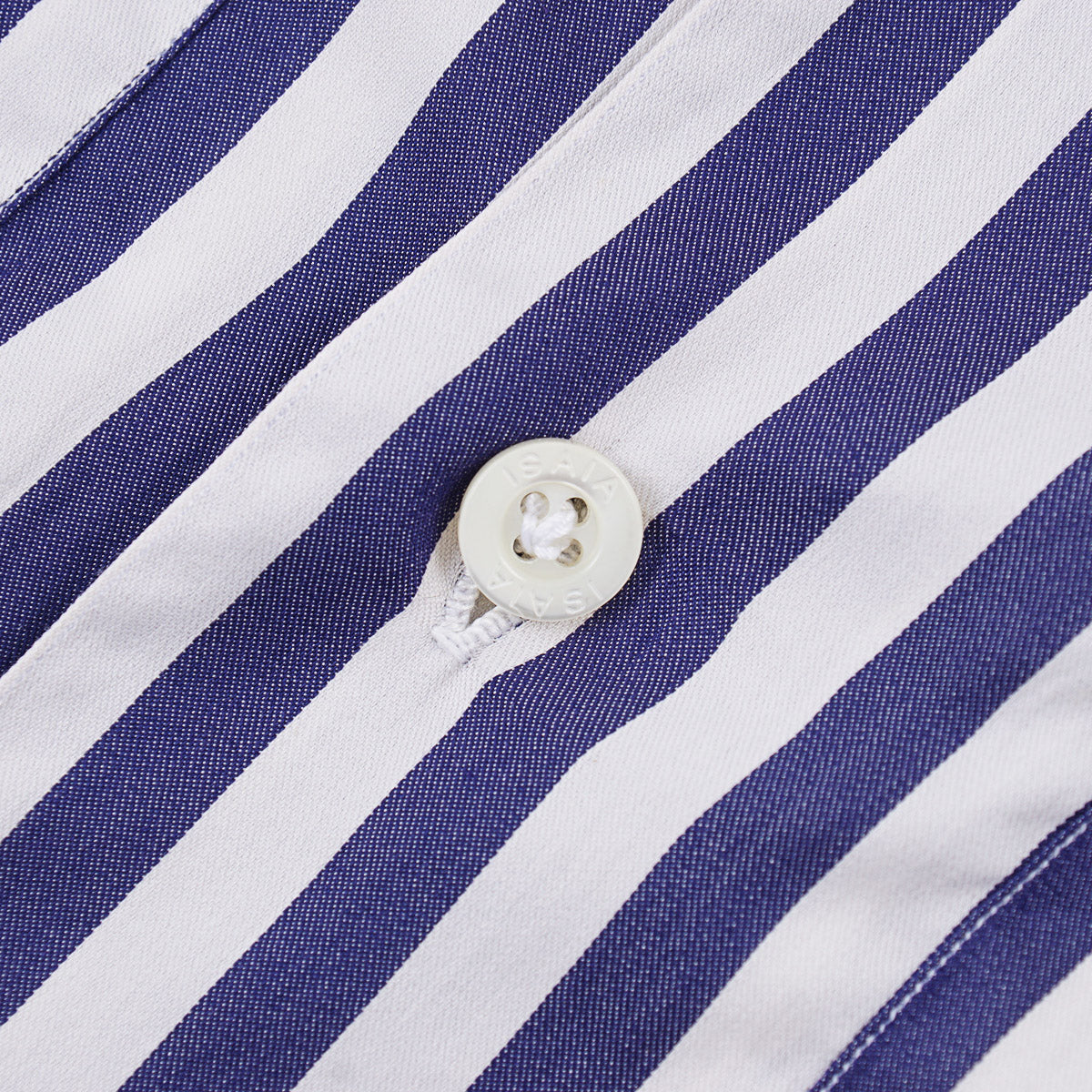 Isaia Cotton-Silk Shirt with Camp Collar