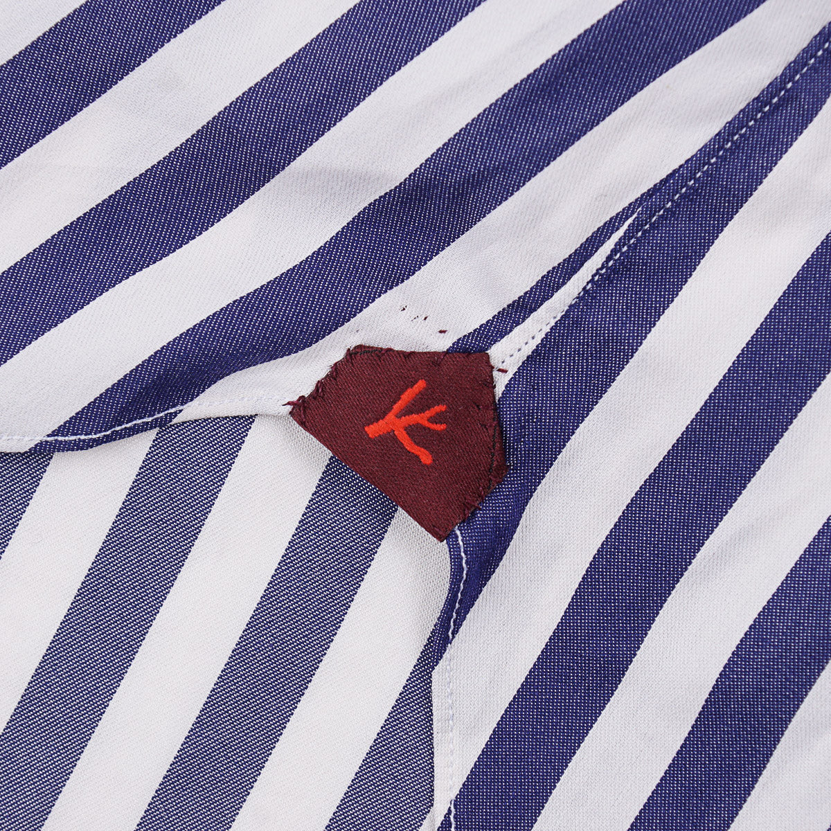 Isaia Cotton-Silk Shirt with Camp Collar