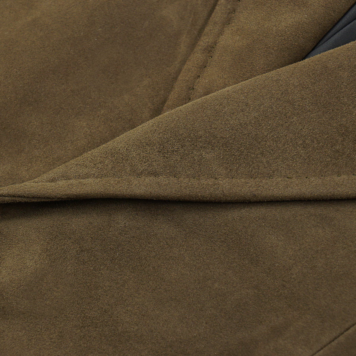 Isaia Soft Lamb Suede Leather Blazer