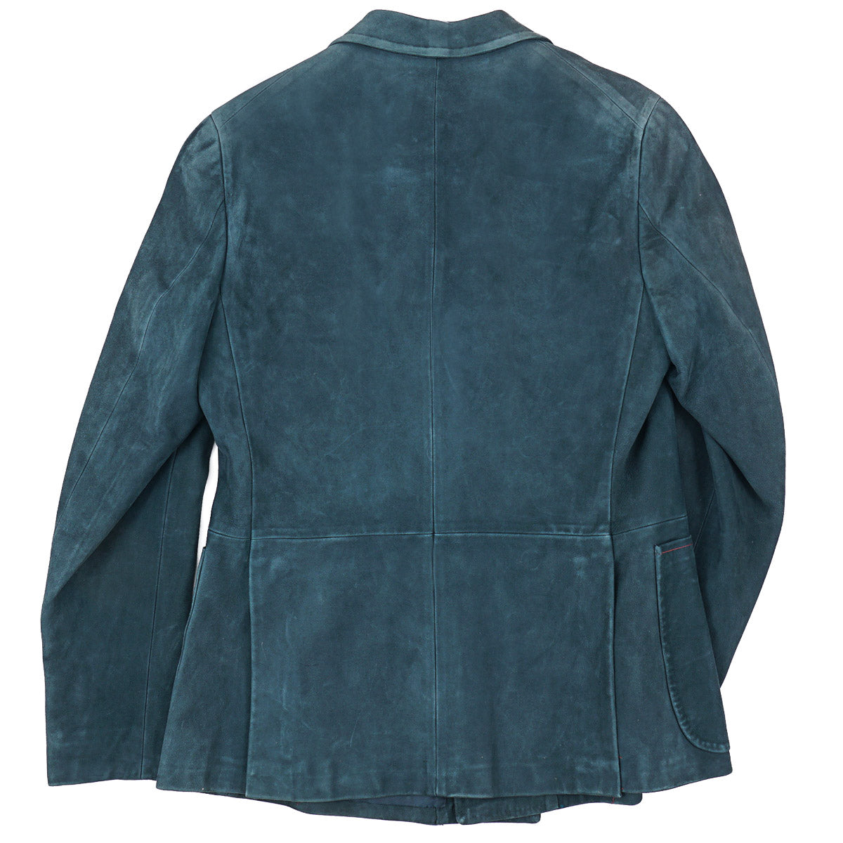 Isaia Soft Lamb Suede Leather Blazer