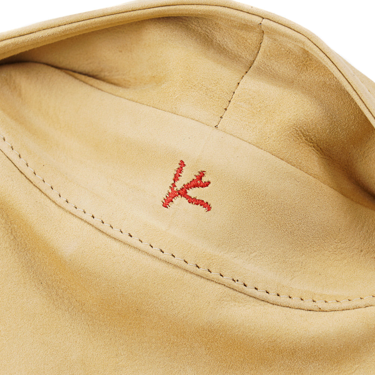 Isaia Lamb Suede Leather Overshirt Jacket
