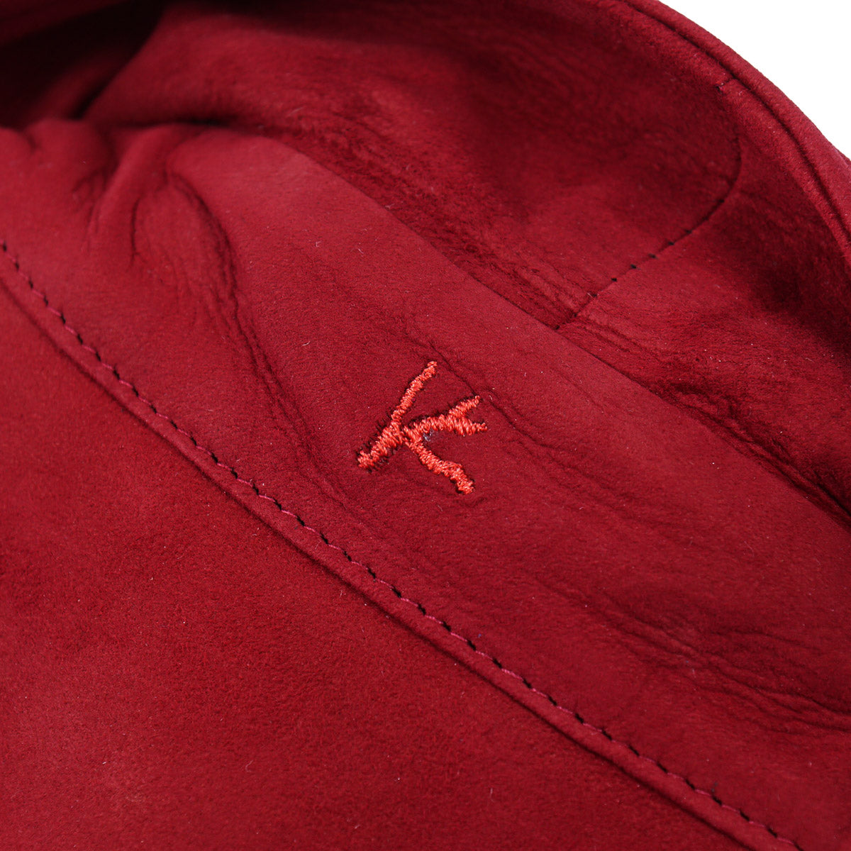 Isaia Lamb Suede Leather Overshirt Jacket