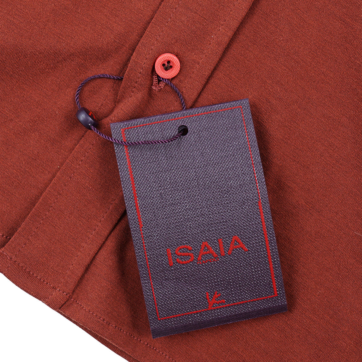 Isaia Jersey Silk-Cotton Shirt