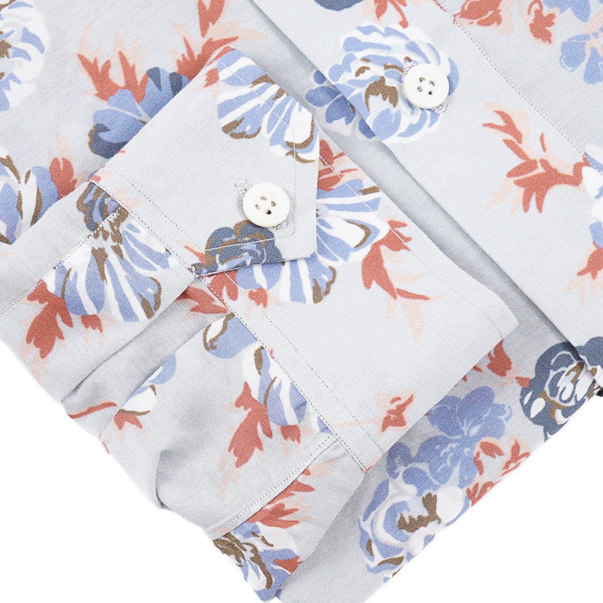 Isaia Cotton-Silk Popover Shirt