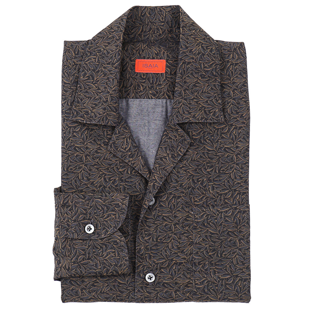 Isaia Relaxed-Fit Shirt with Camp Collar - Top Shelf Apparel