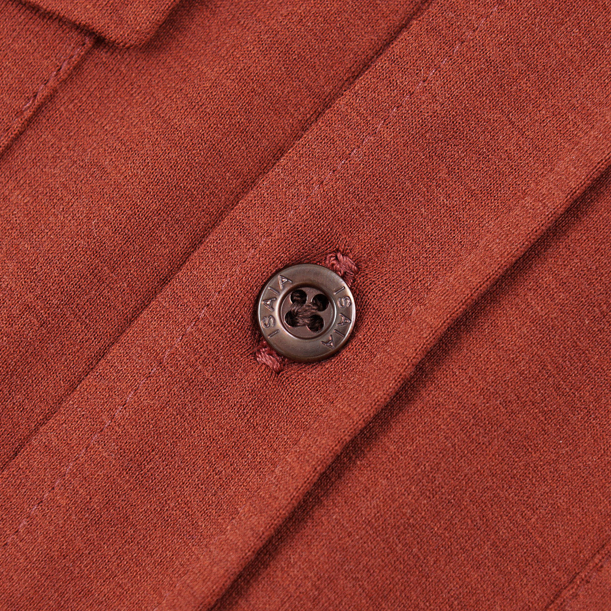 Isaia Jersey Silk-Cotton Shirt