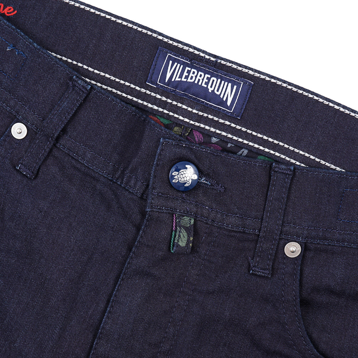 Vilebrequin Chambray Cotton Bermuda Shorts