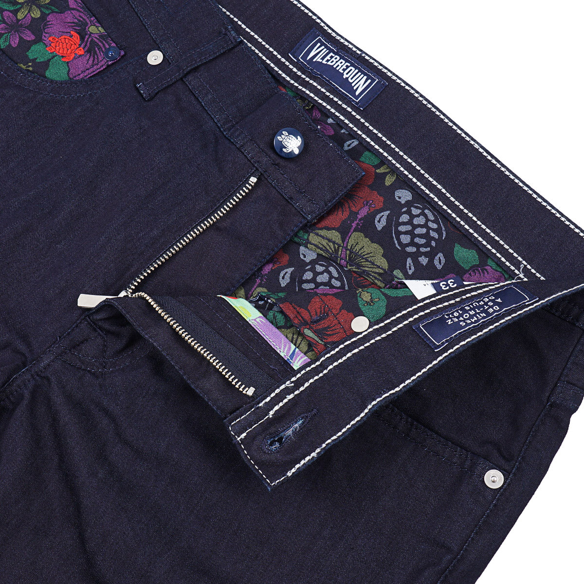 Vilebrequin Chambray Cotton Bermuda Shorts