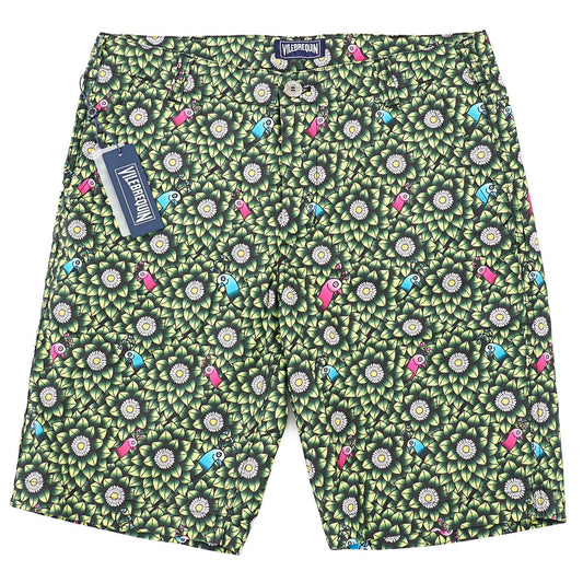 Vilebrequin Printed Cotton Bermuda Shorts