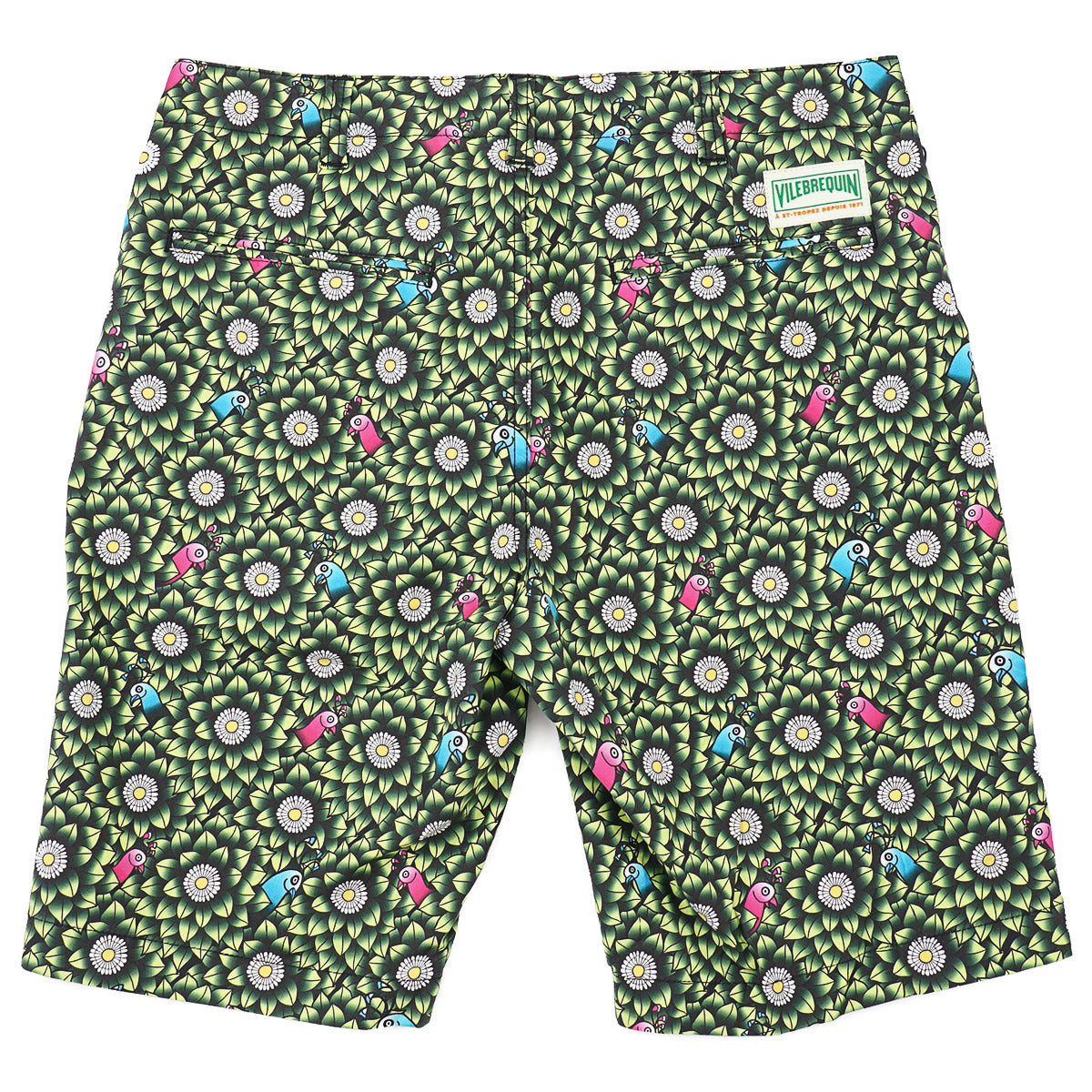 Vilebrequin Printed Cotton Bermuda Shorts