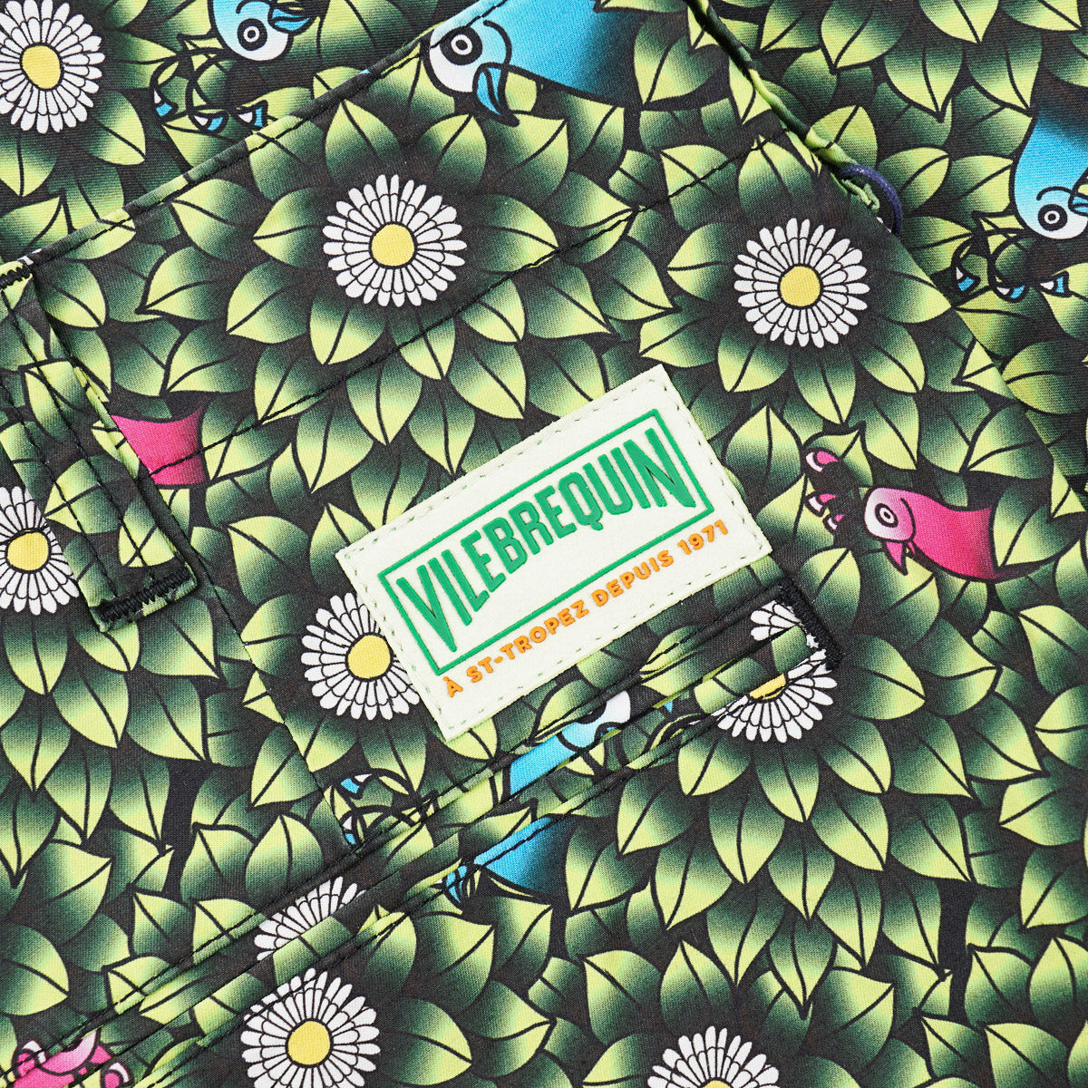 Vilebrequin Printed Cotton Bermuda Shorts
