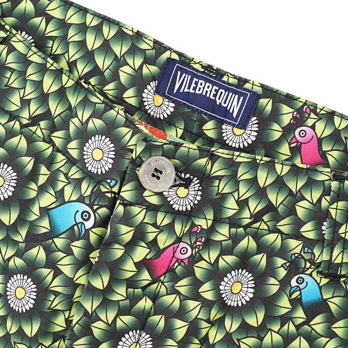 Vilebrequin Printed Cotton Bermuda Shorts