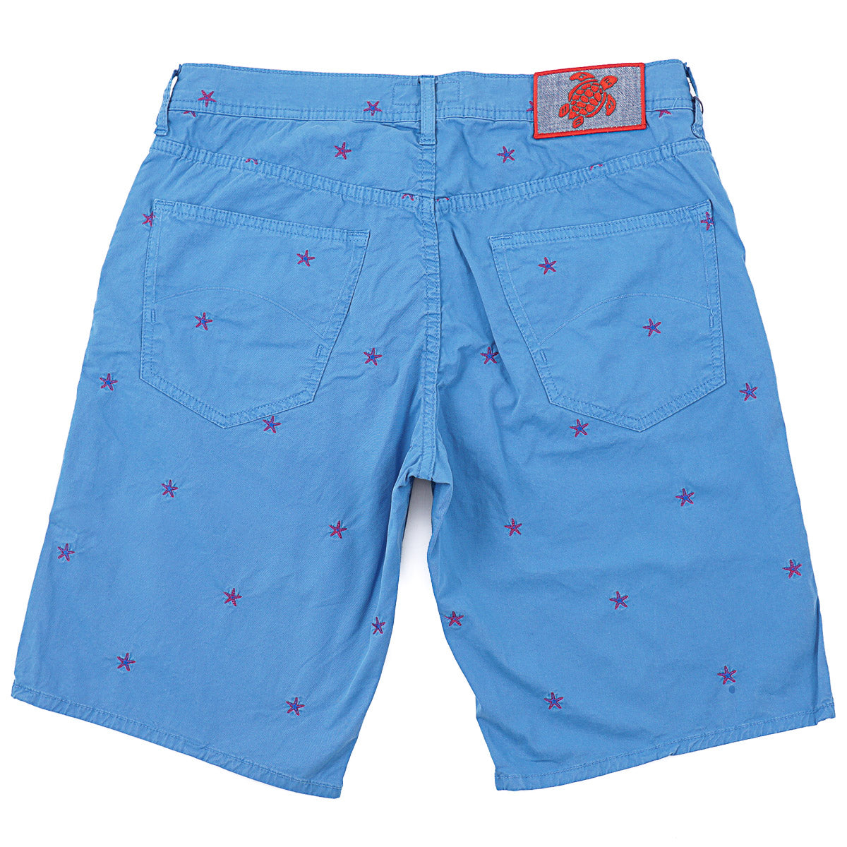 Vilebrequin Embroidered Cotton Bermuda Shorts - Top Shelf Apparel