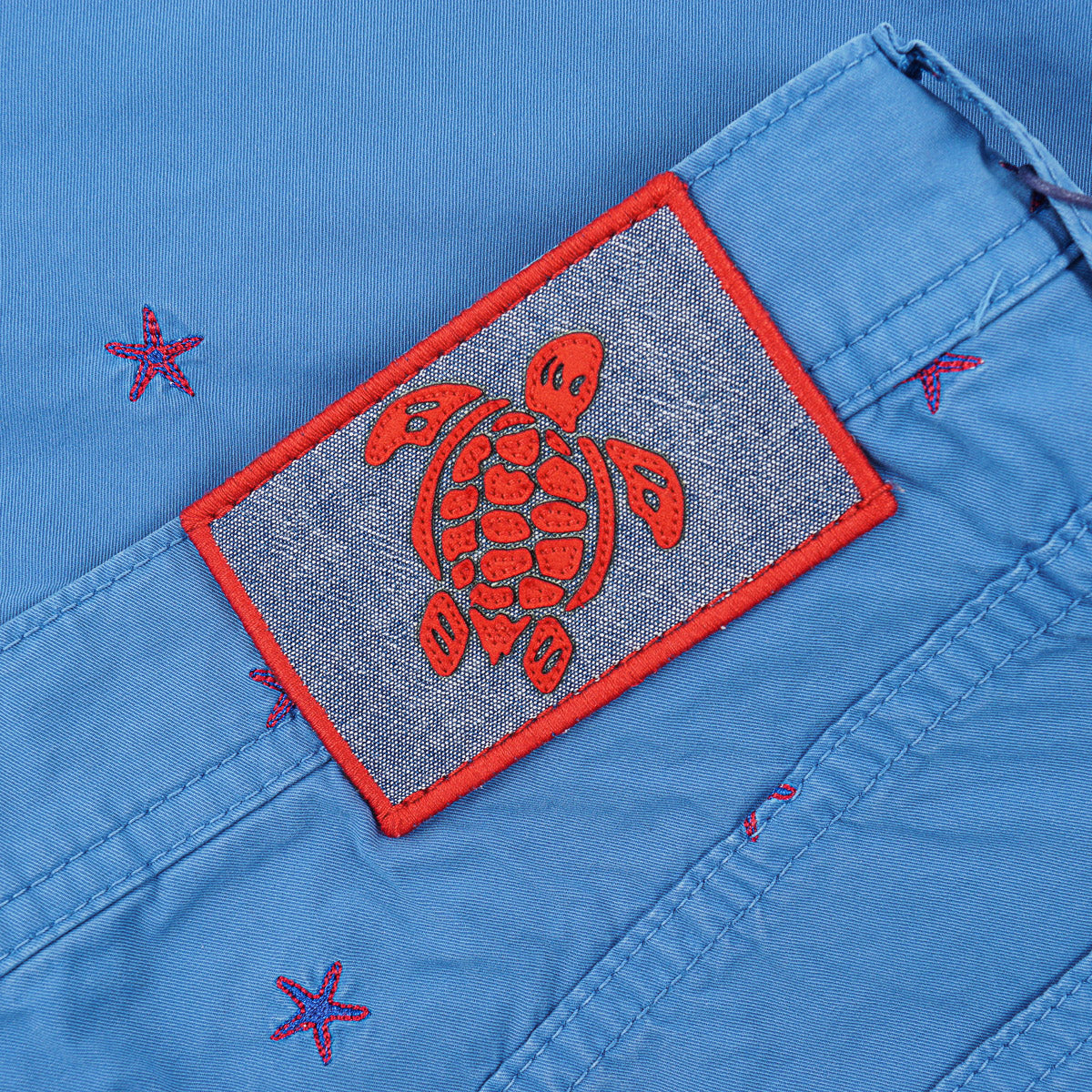 Vilebrequin Embroidered Cotton Bermuda Shorts - Top Shelf Apparel
