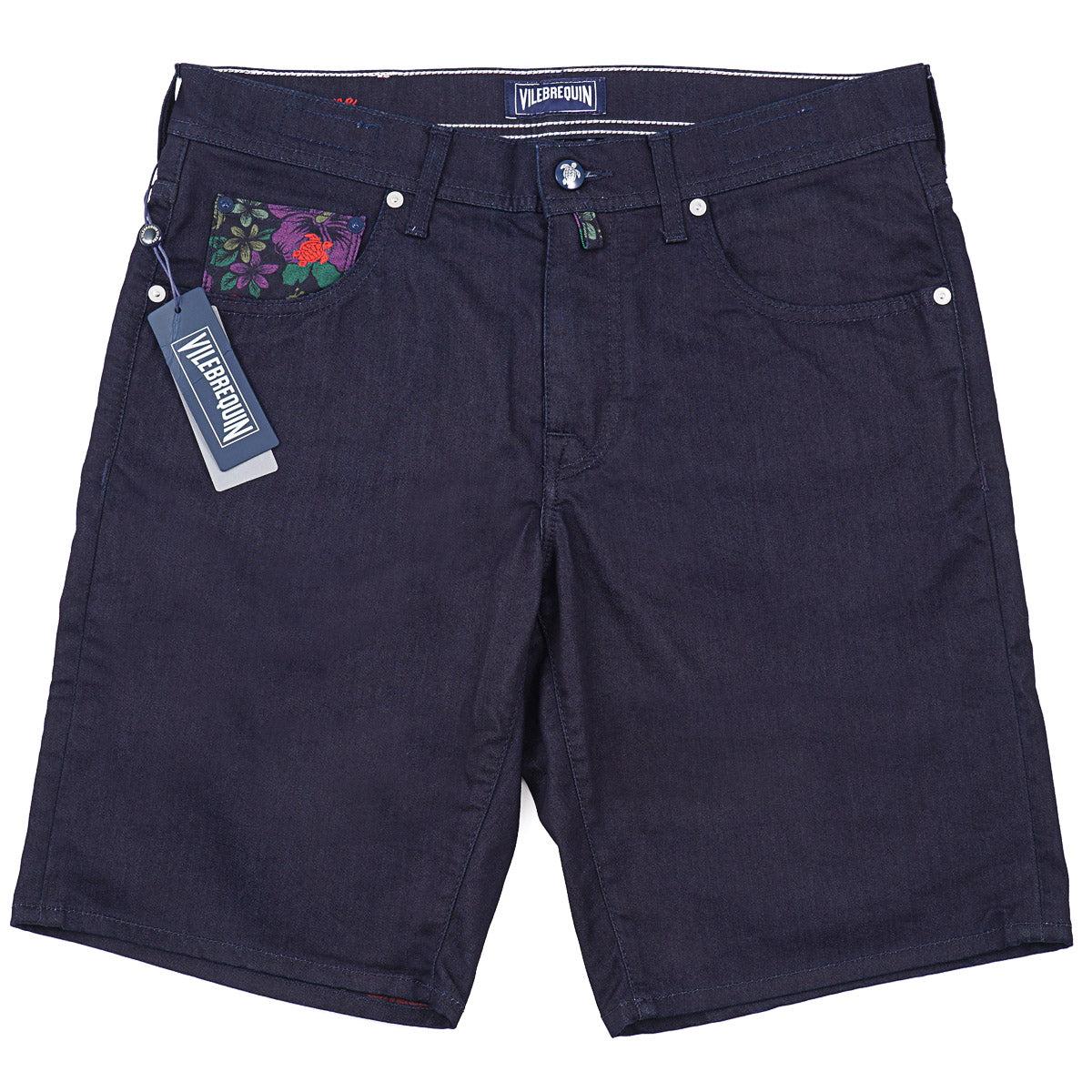 Vilebrequin Chambray Cotton Bermuda Shorts