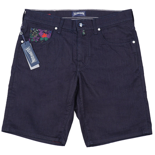 Vilebrequin Chambray Cotton Bermuda Shorts