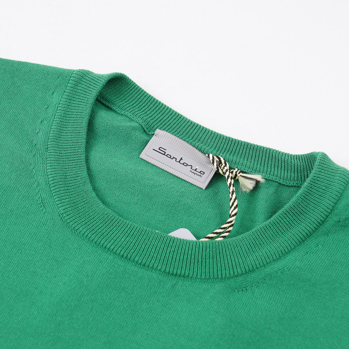 Sartorio Short-Sleeve Cotton Sweater - Top Shelf Apparel