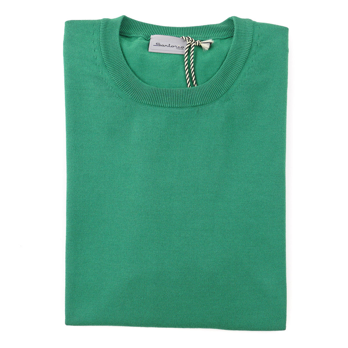 Sartorio Short-Sleeve Cotton Sweater - Top Shelf Apparel
