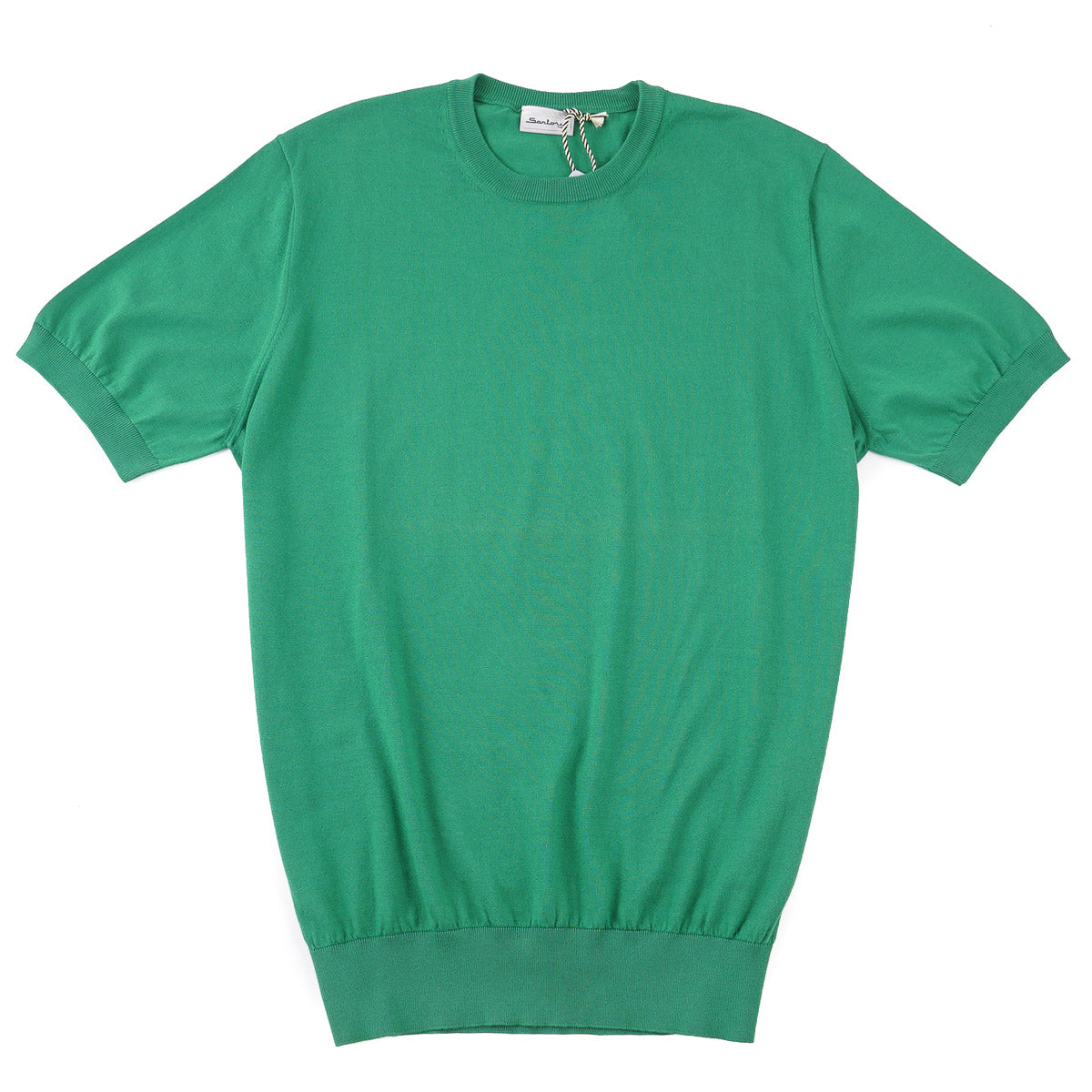 Sartorio Short-Sleeve Cotton Sweater - Top Shelf Apparel