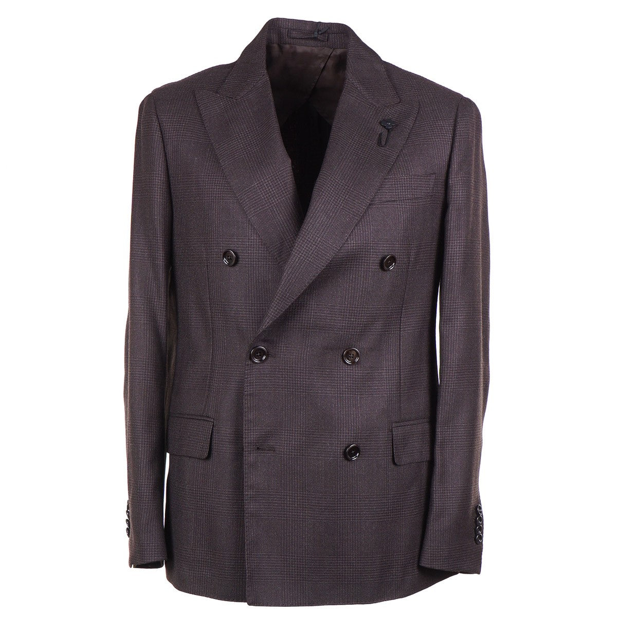 Lardini Suit in Glen Check Wool - Top Shelf Apparel