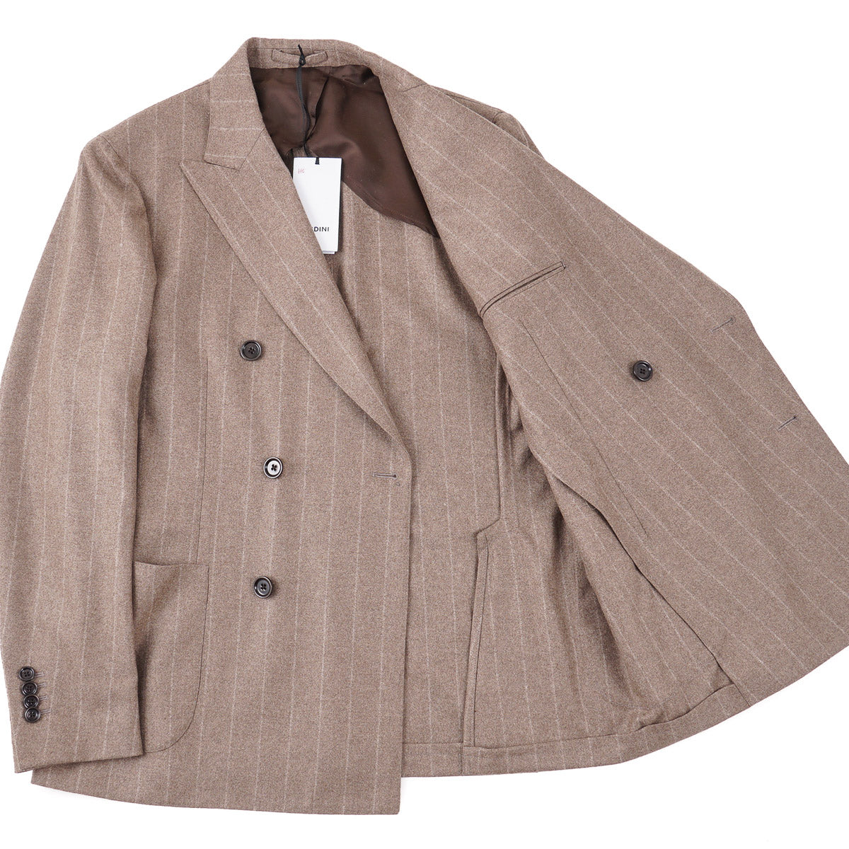 Lardini Suit in Pure Cashmere Flannel - Top Shelf Apparel