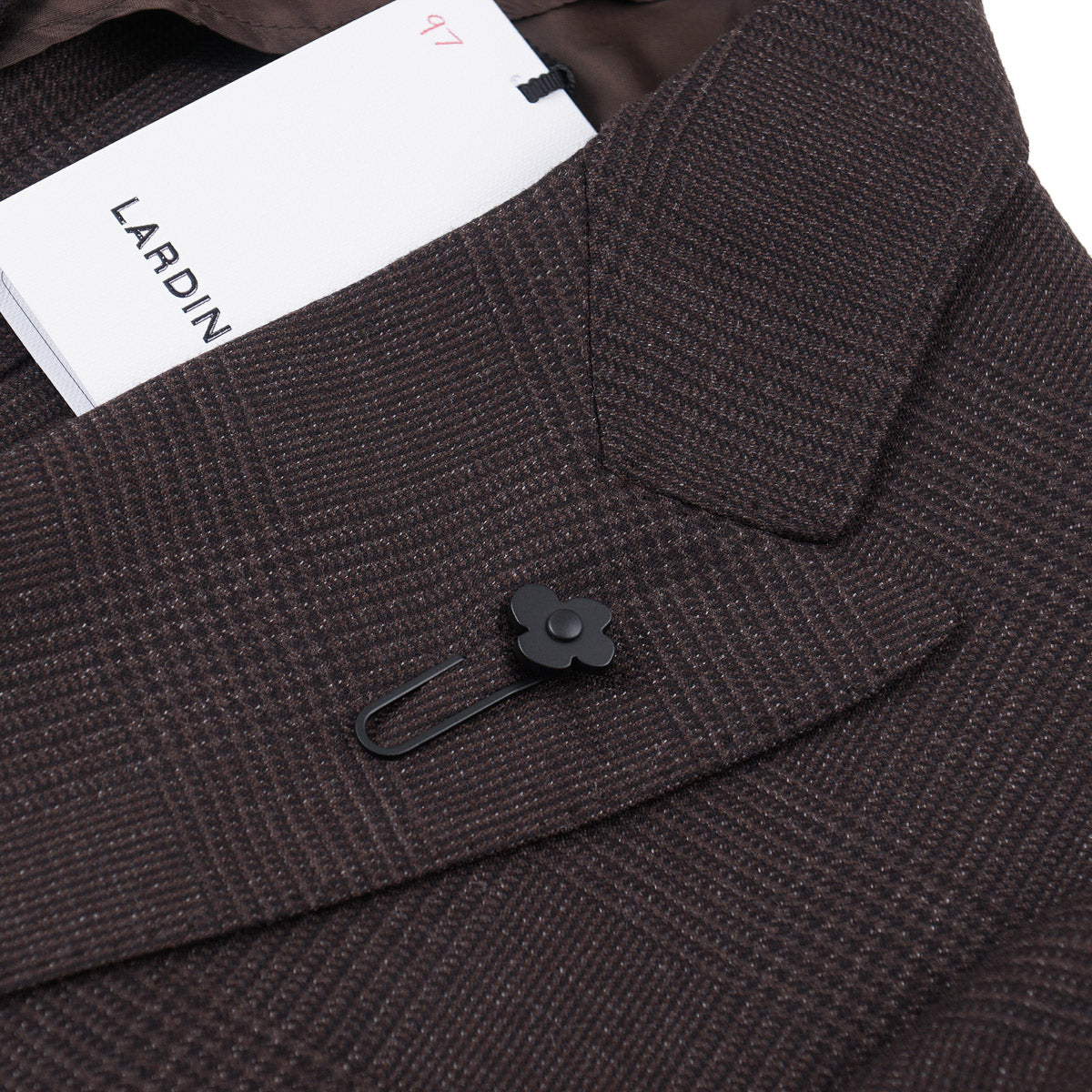 Lardini Suit in Glen Check Wool - Top Shelf Apparel