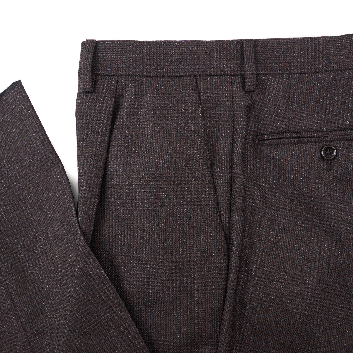 Lardini Suit in Glen Check Wool - Top Shelf Apparel