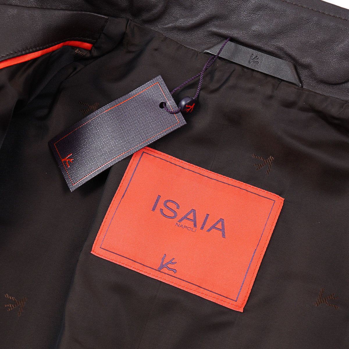 Isaia Soft Nappa Lamb Leather Vest