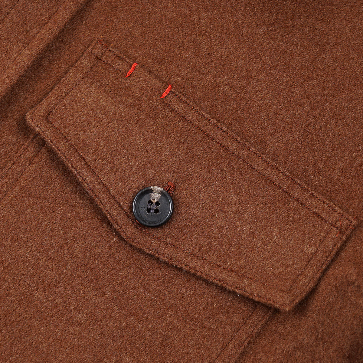 Isaia Soft Flannel Cashmere Overshirt