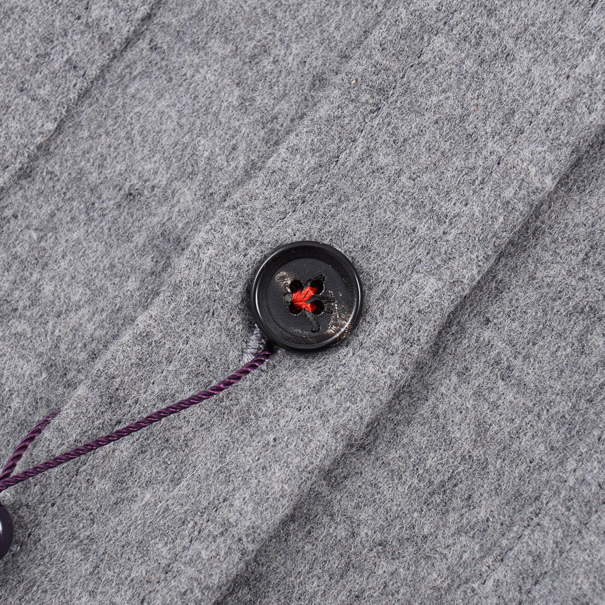 Isaia Flannel Wool-Cashmere Overshirt