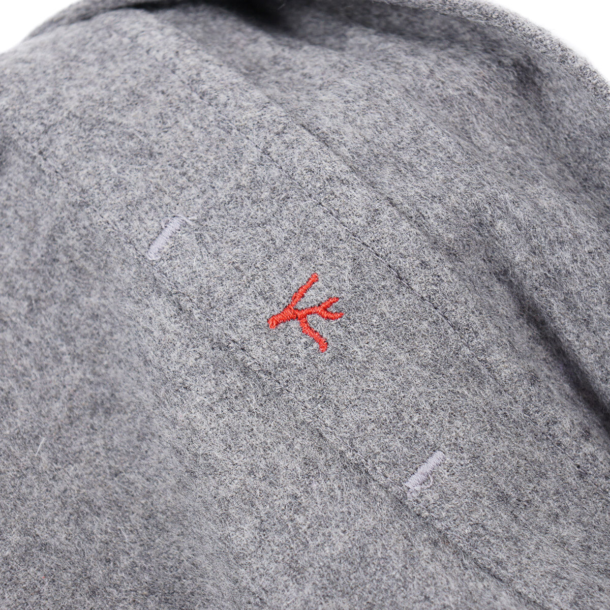 Isaia Flannel Wool-Cashmere Overshirt
