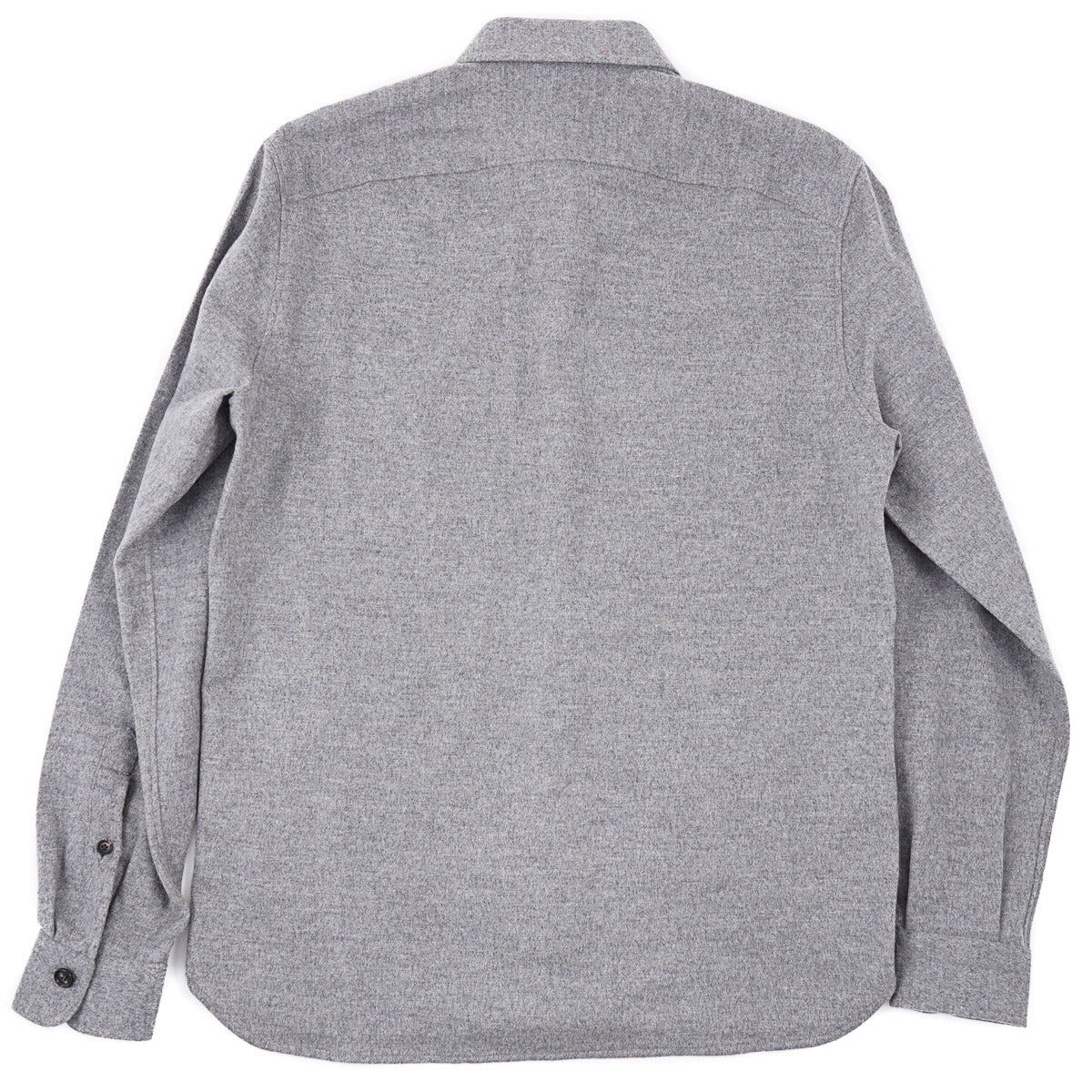 Isaia Flannel Wool-Cashmere Overshirt