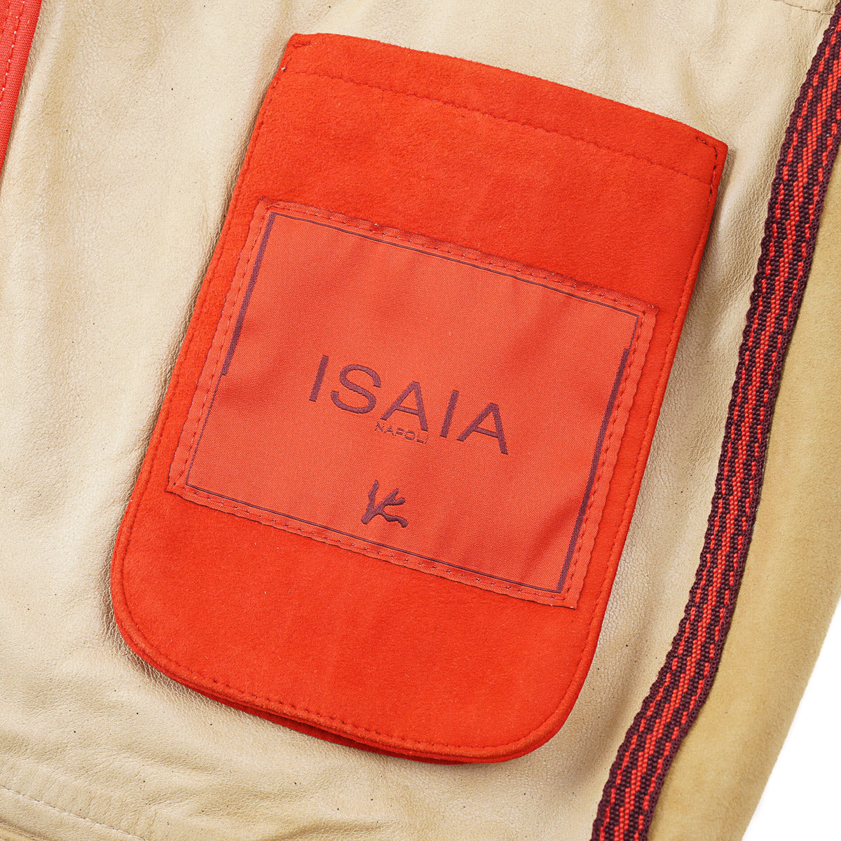 Isaia Unlined Lamb Suede Field Jacket