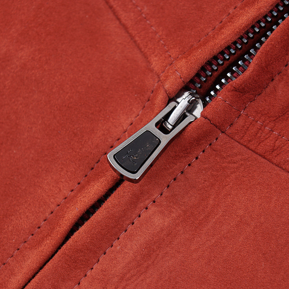 Isaia Soft Nappa Lamb Suede Vest