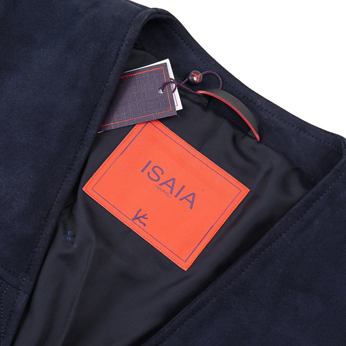Isaia Soft Nappa Lamb Suede Vest