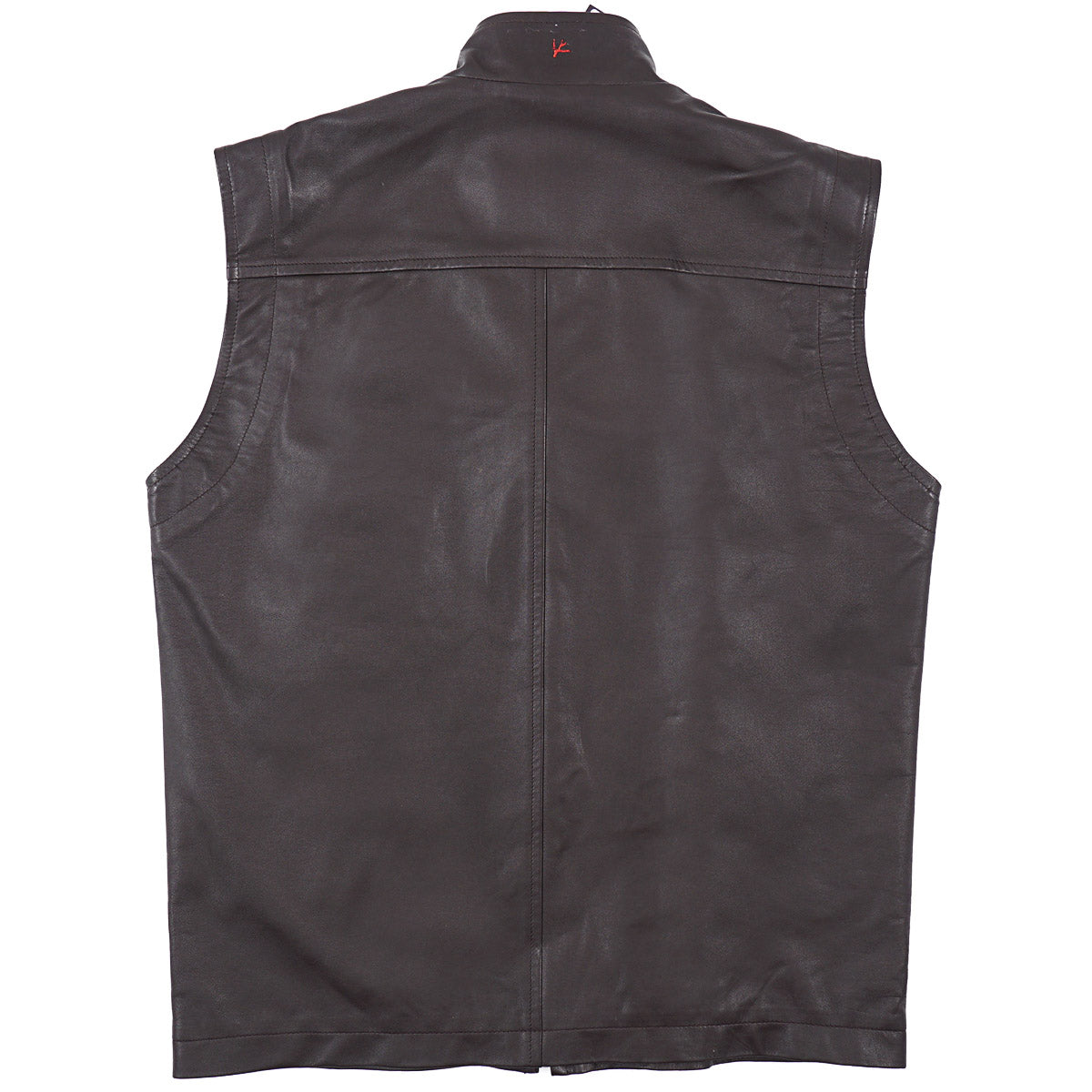 Isaia Soft Nappa Lamb Leather Vest