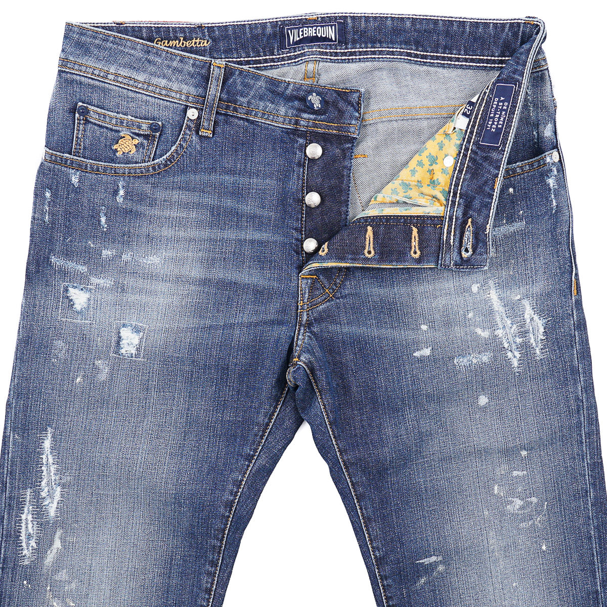 Vilebrequin Slim Straight Denim Jeans - Top Shelf Apparel