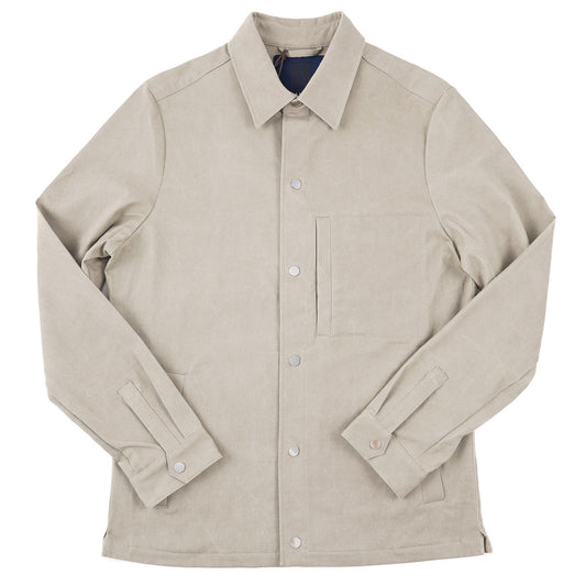 Manto Brushed Cotton Shirt-Jacket - Top Shelf Apparel