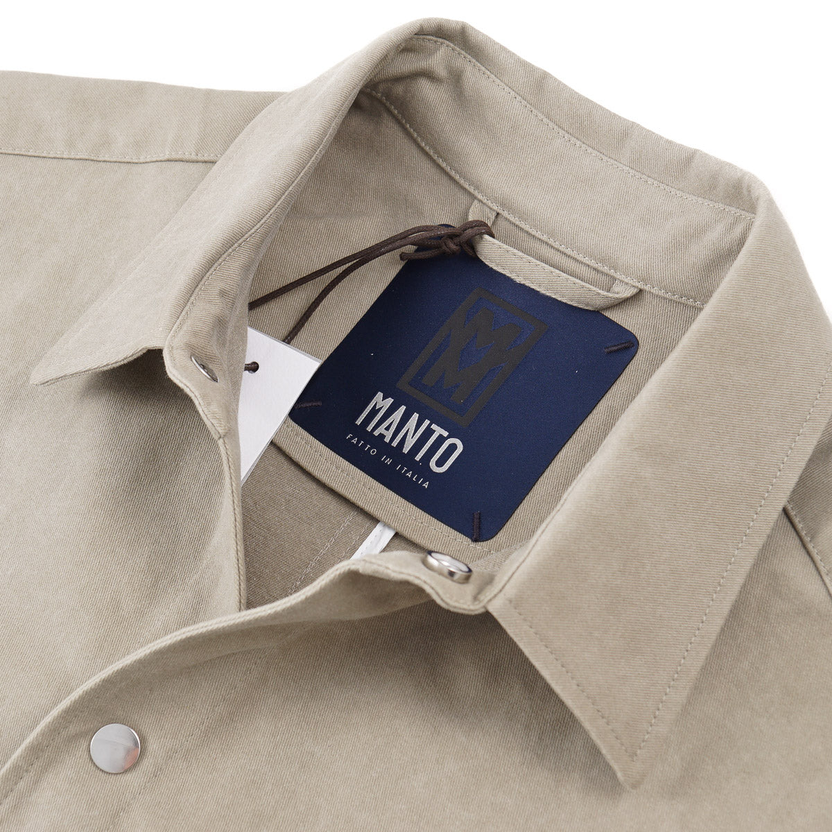 Manto Brushed Cotton Shirt-Jacket - Top Shelf Apparel