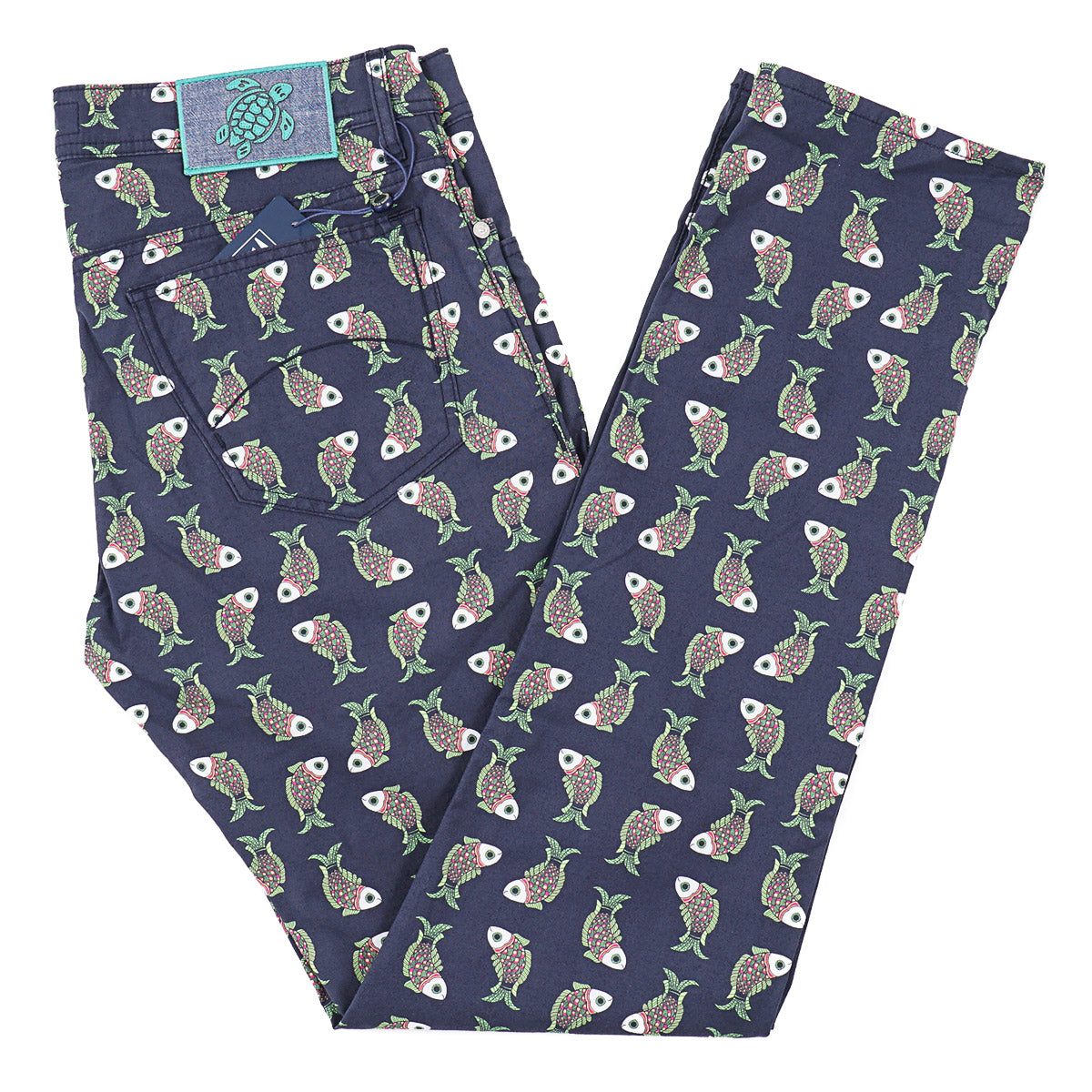 Vilebrequin Printed 5-Pocket Cotton Pants