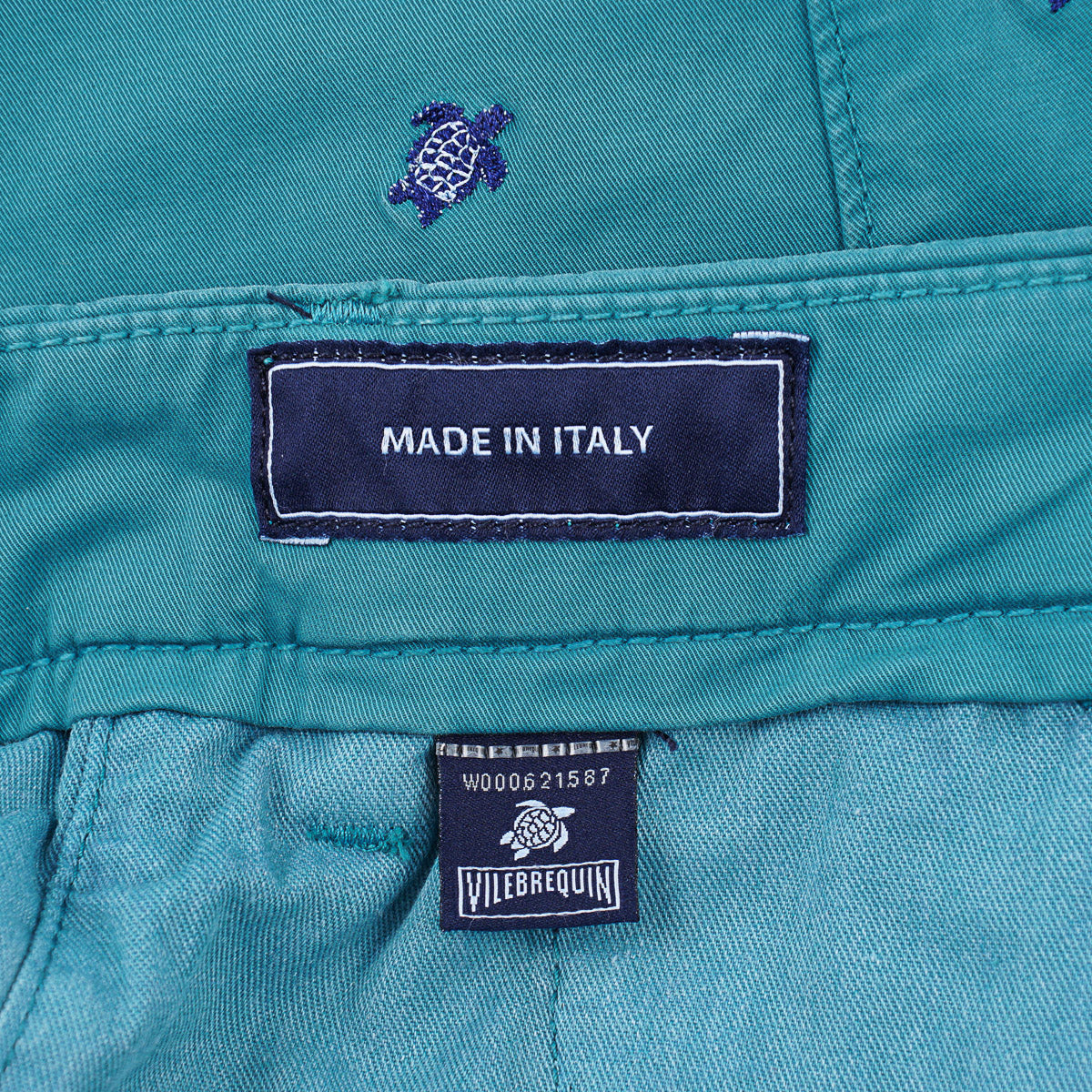 Vilebrequin Embroidered Cotton Chino Pants