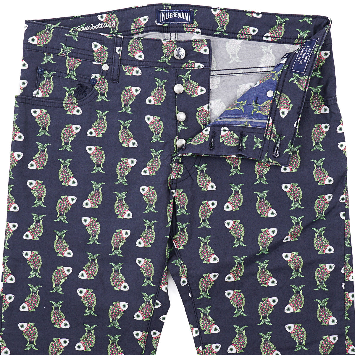 Vilebrequin Printed 5-Pocket Cotton Pants