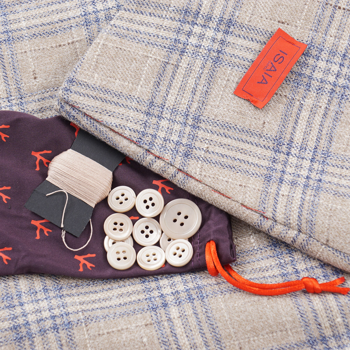 Isaia 'Sanita' Wool-Silk-Linen Sport Coat - Top Shelf Apparel