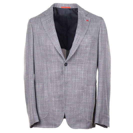 Isaia Woven Wool-Silk Sport Coat