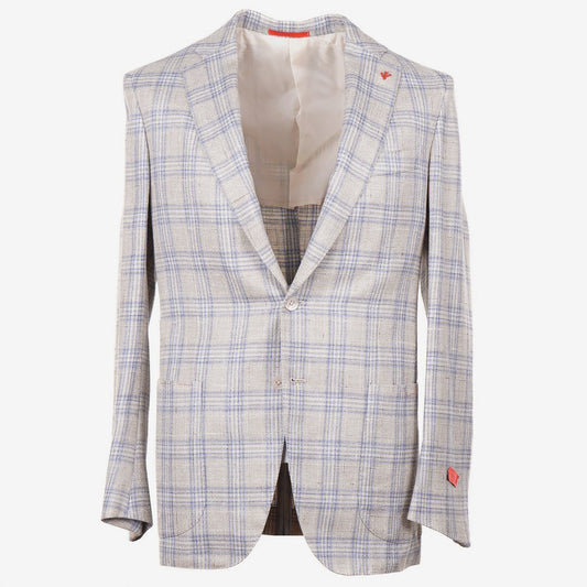 Isaia 'Sanita' Wool-Silk-Linen Sport Coat