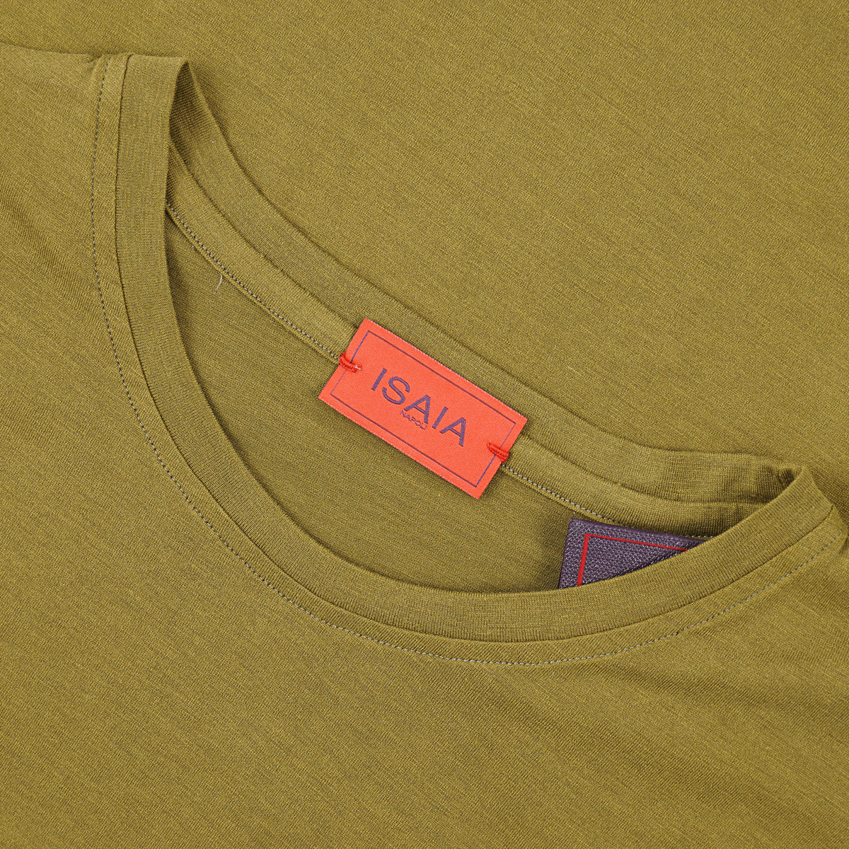 Isaia Superfine Silk-Cotton T-Shirt